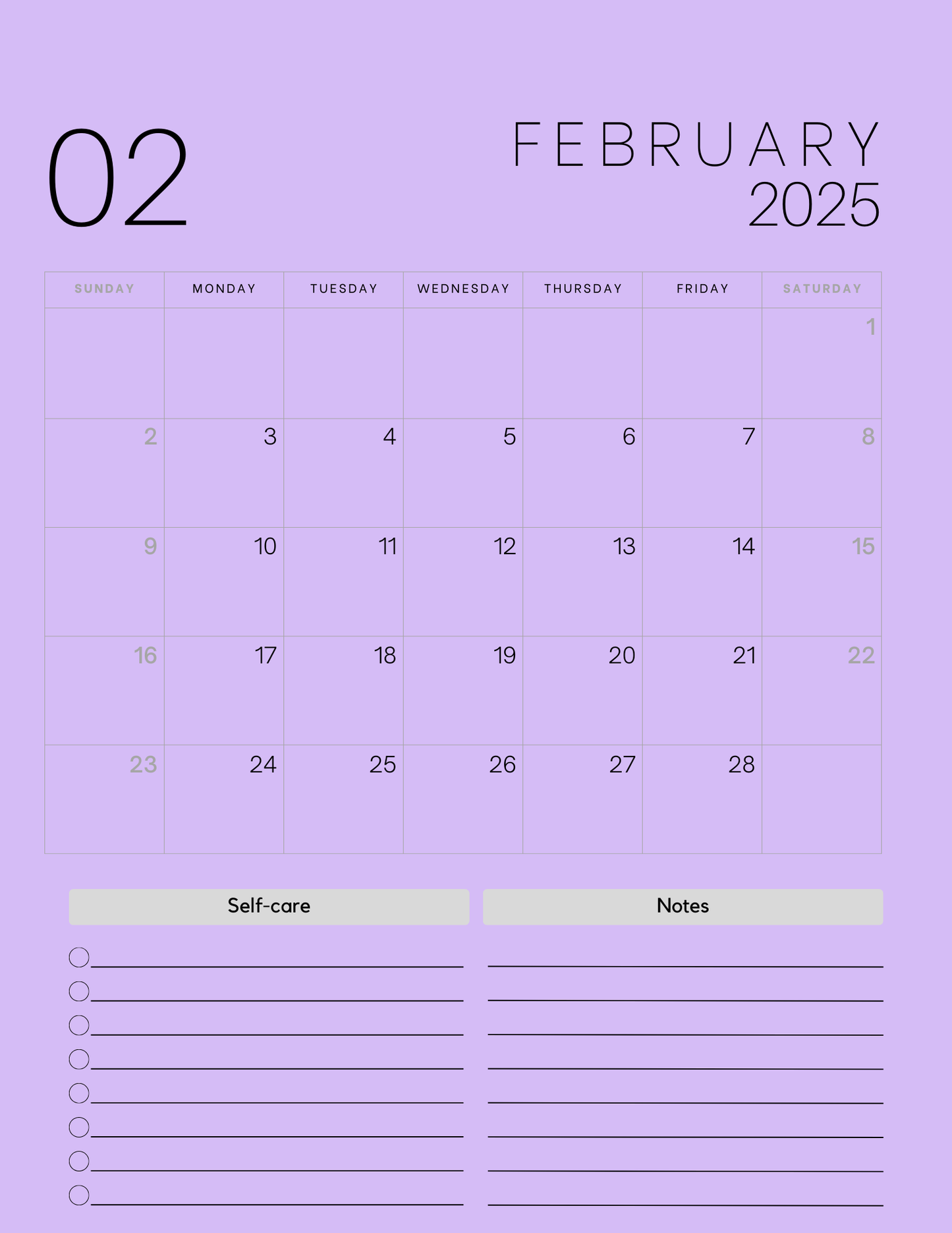 2025 Witchy Planner