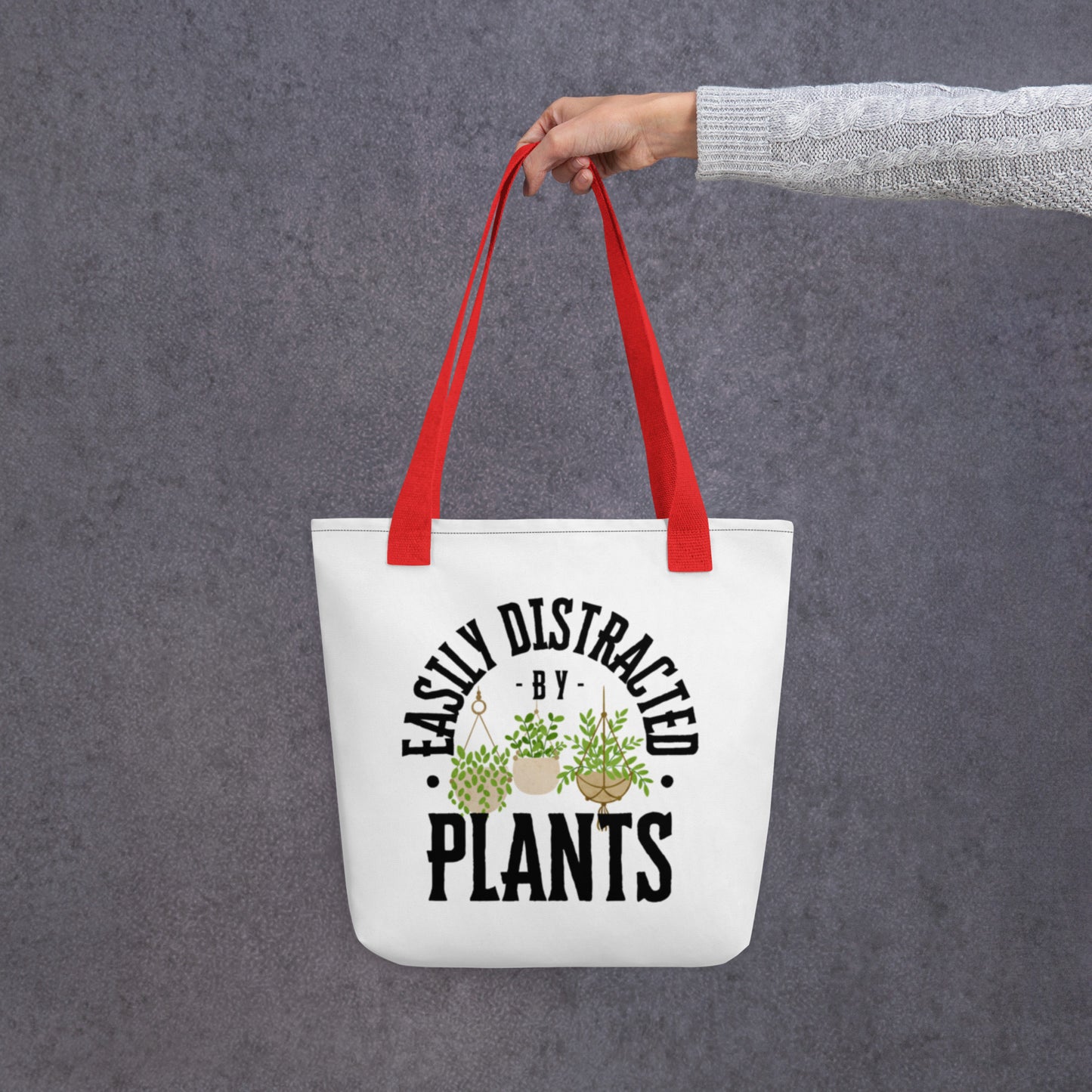 Easily Distracted By Plants Tote