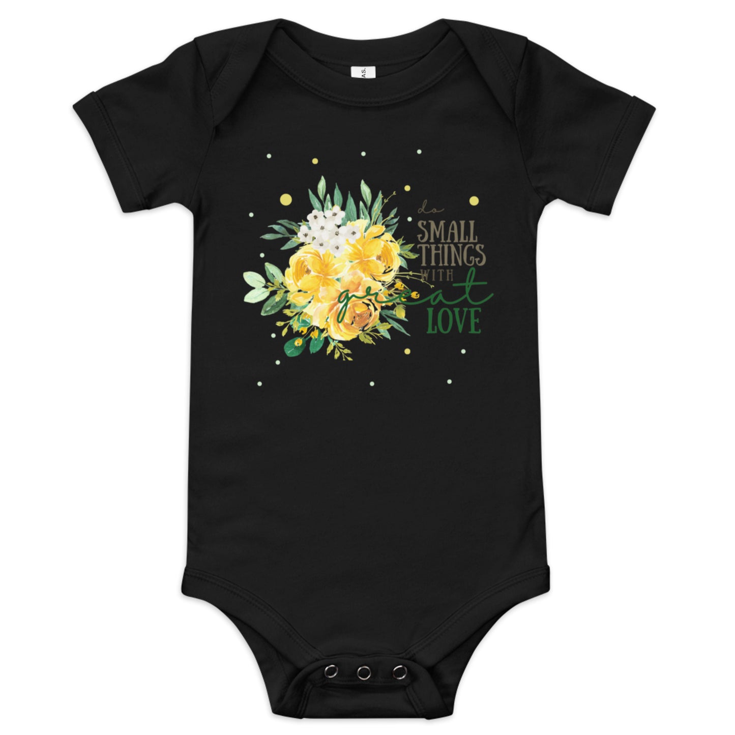 Small Things, Great Love Baby One Piece