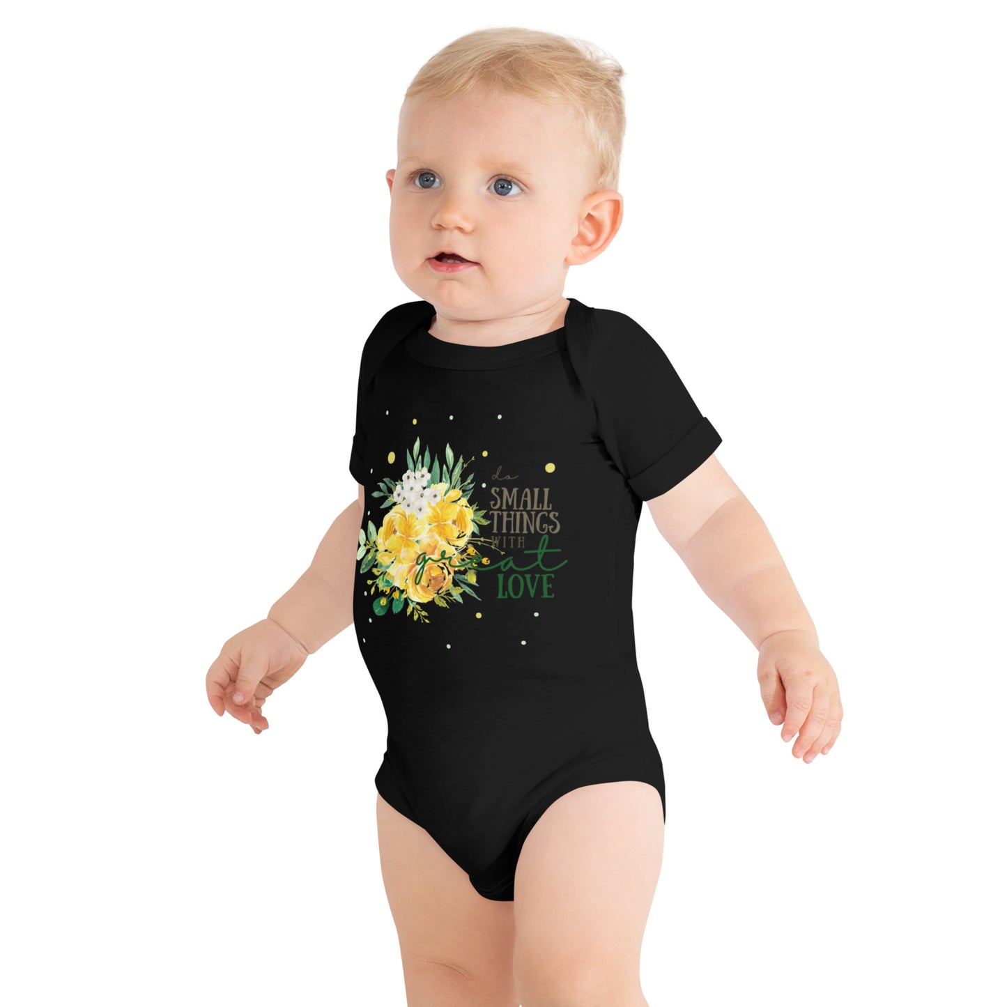 Small Things, Great Love Baby One Piece