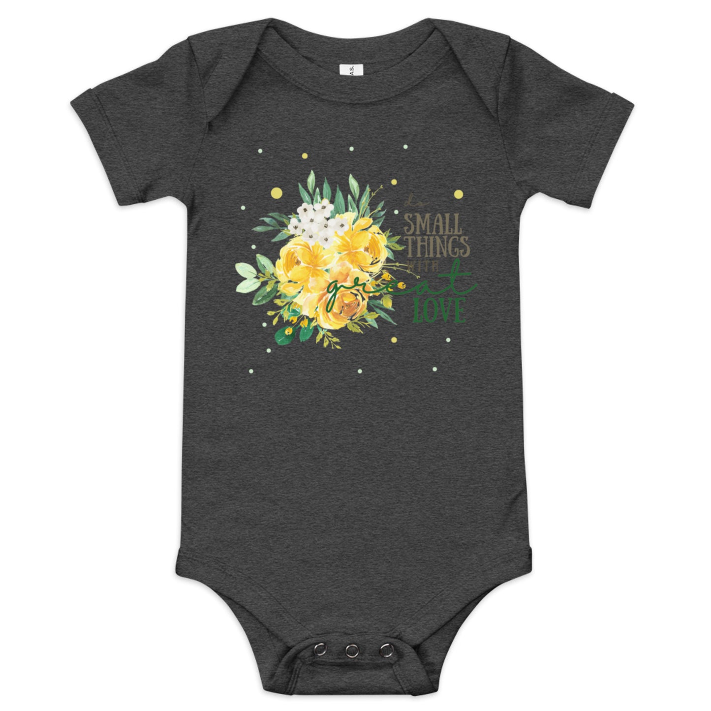 Small Things, Great Love Baby One Piece