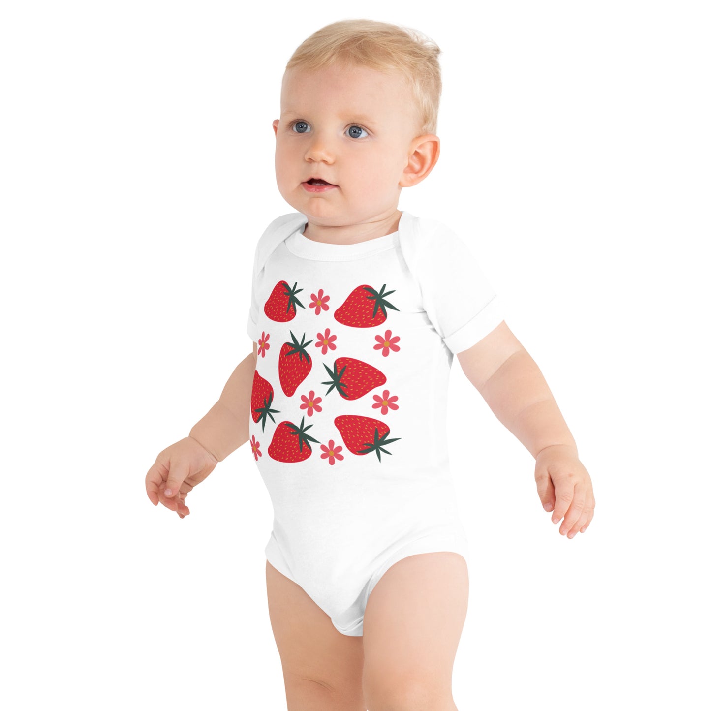 Strawberry Dreams Baby One Piece
