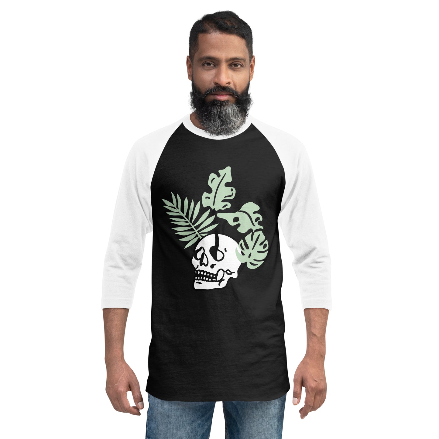 Macabre 3/4 Sleeve Raglan Shirt