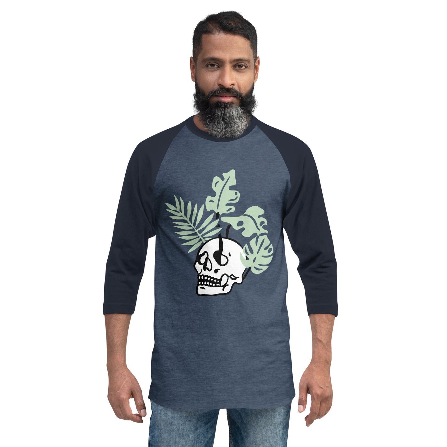 Macabre 3/4 Sleeve Raglan Shirt