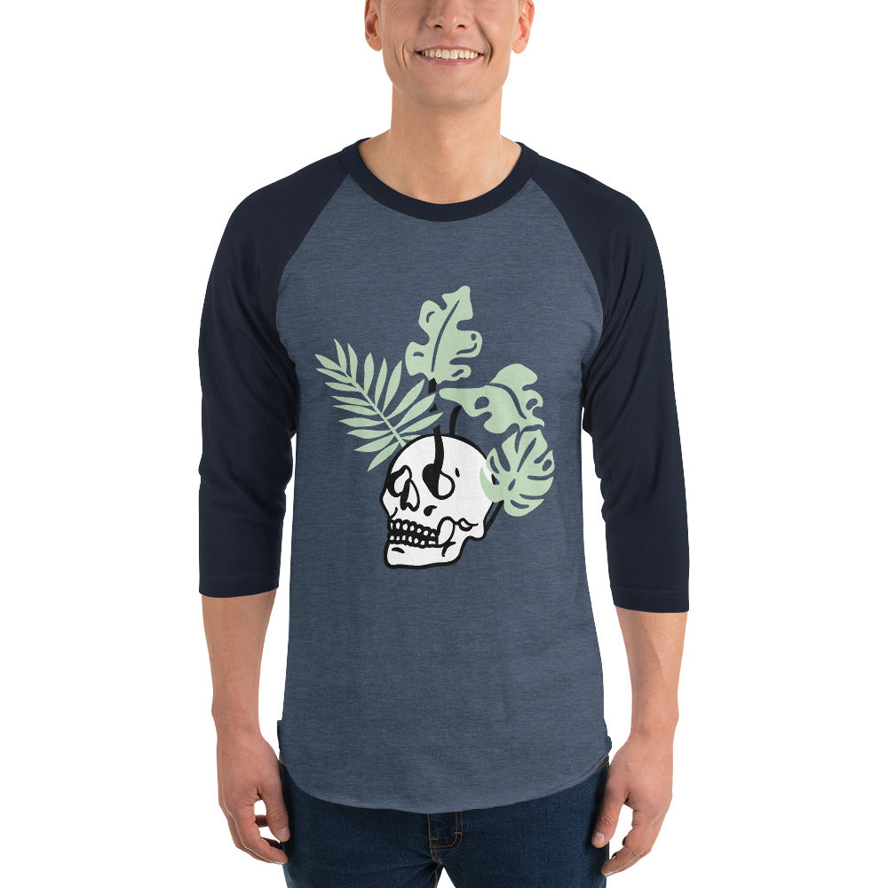 Macabre 3/4 Sleeve Raglan Shirt