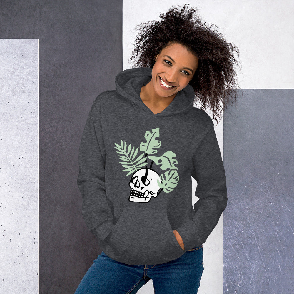 Macabre Plant Pot Sweatshirt Unisex