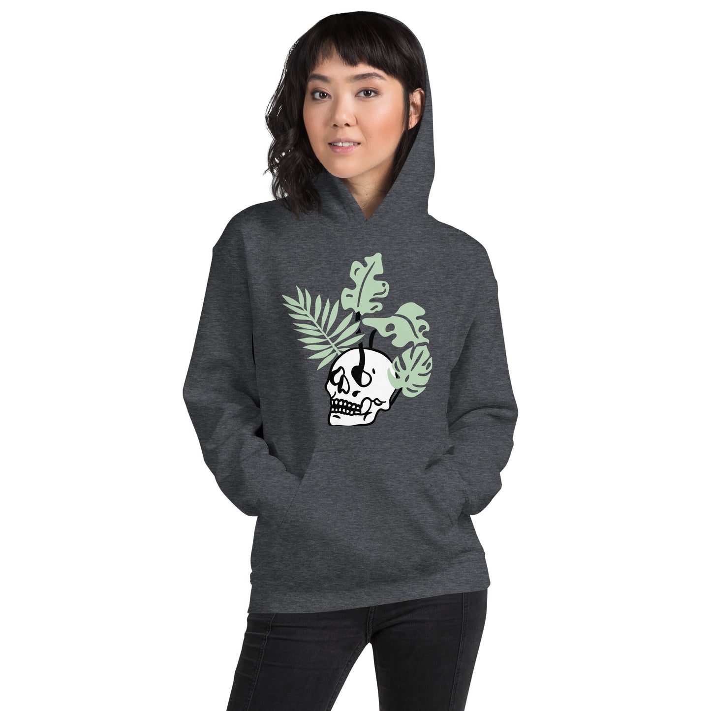 Macabre Plant Pot Sweatshirt Unisex