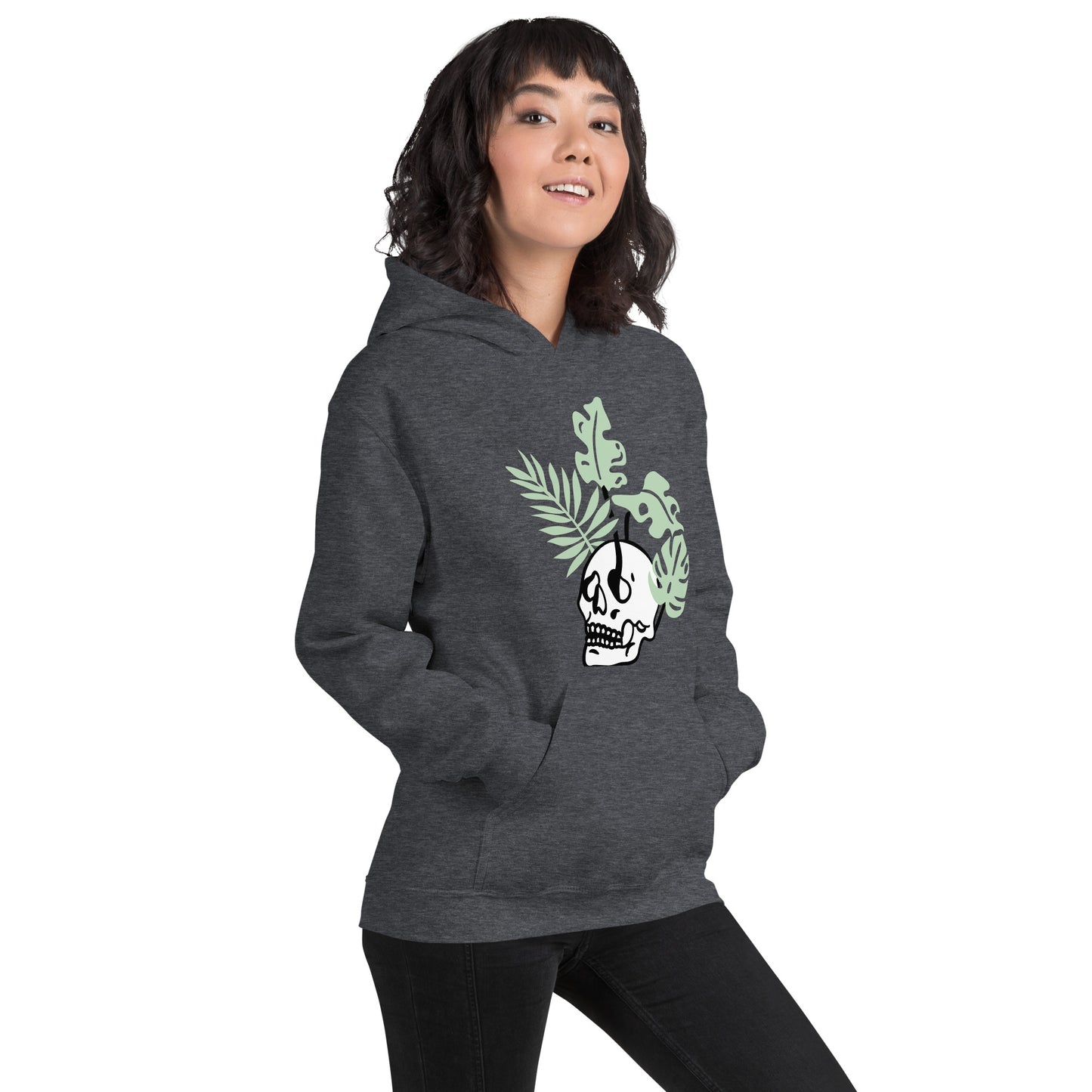 Macabre Plant Pot Sweatshirt Unisex