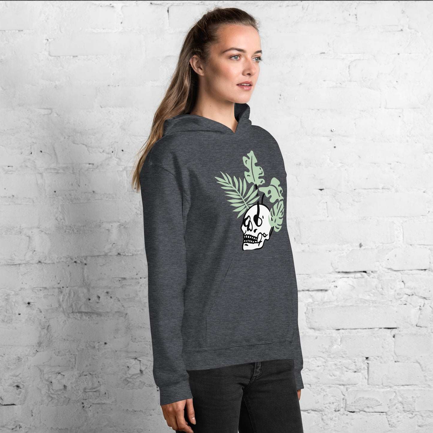 Macabre Plant Pot Sweatshirt Unisex