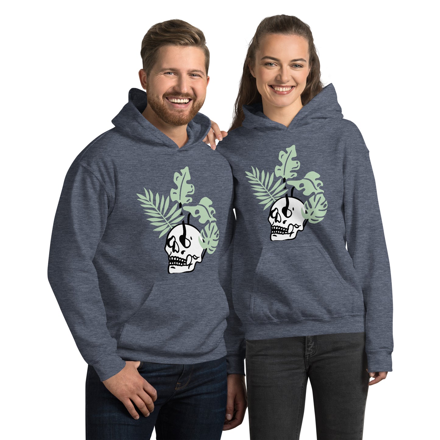 Macabre Plant Pot Sweatshirt Unisex