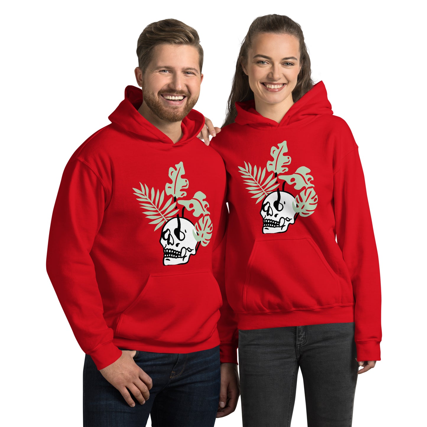 Macabre Plant Pot Sweatshirt Unisex