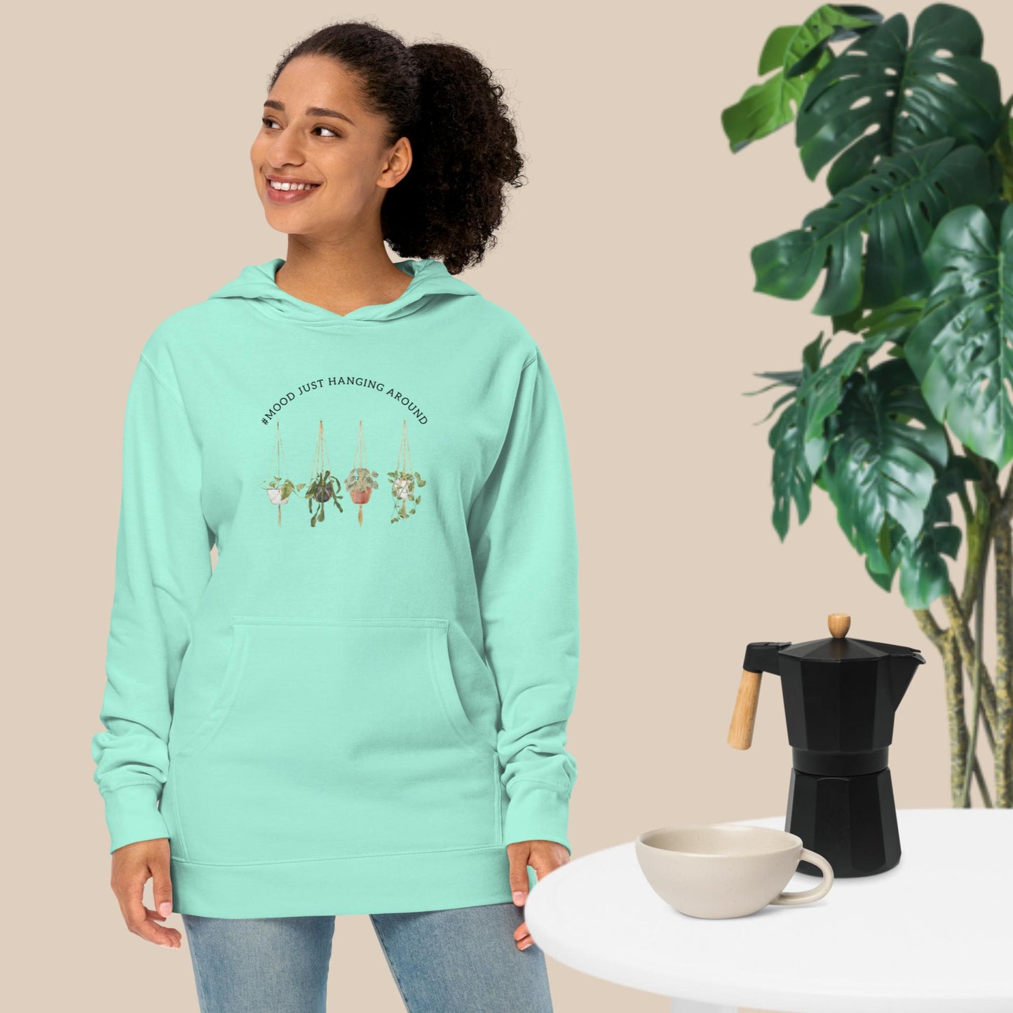 #Mood Just Hanging Around Women's Hoodie