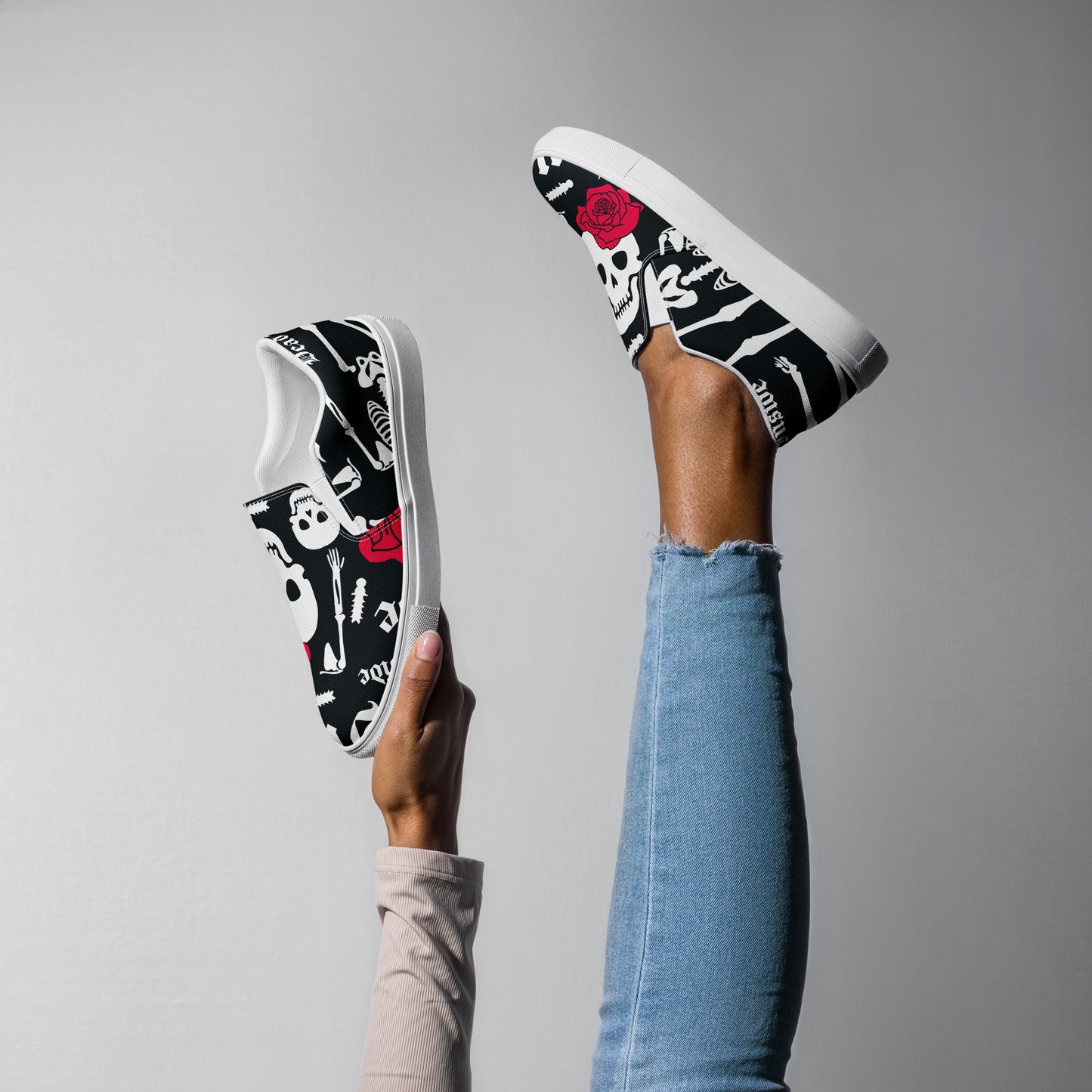 Walking Bones Women’s Slip-on Canvas Shoes