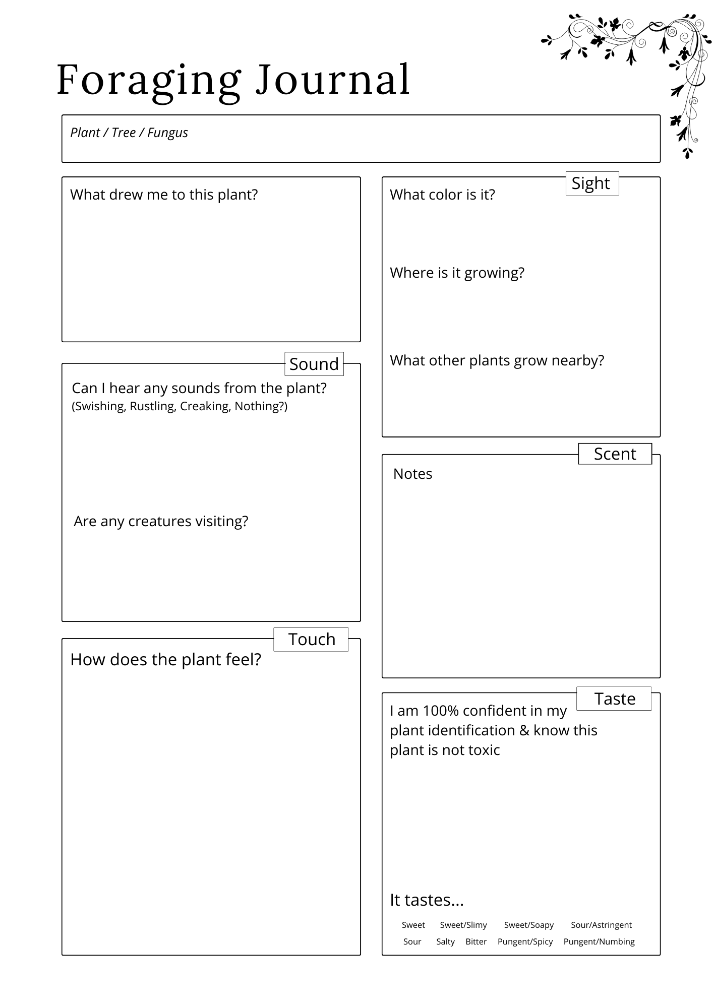 Herbs & Essential Oils Planner