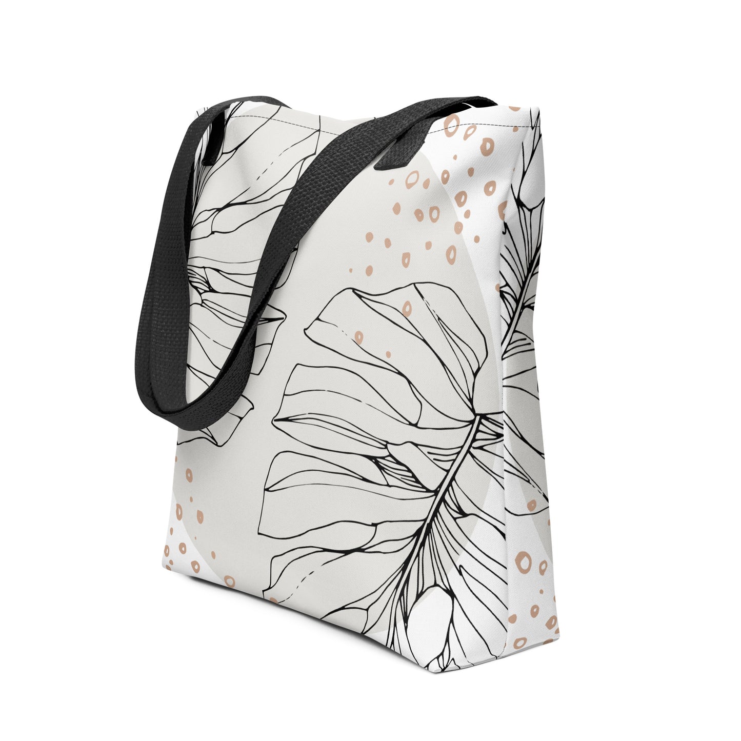 Minimalist Monstera Tote bag