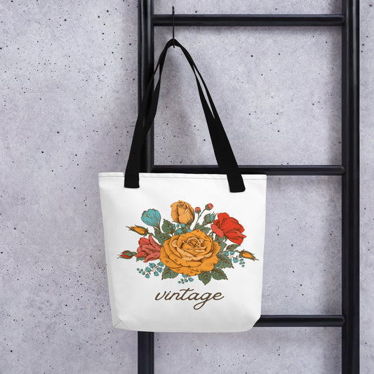 Vintage Floral Tote bag