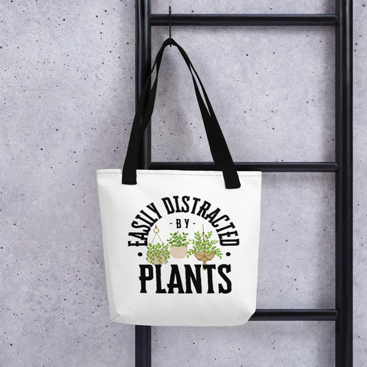Easily Distracted By Plants Tote