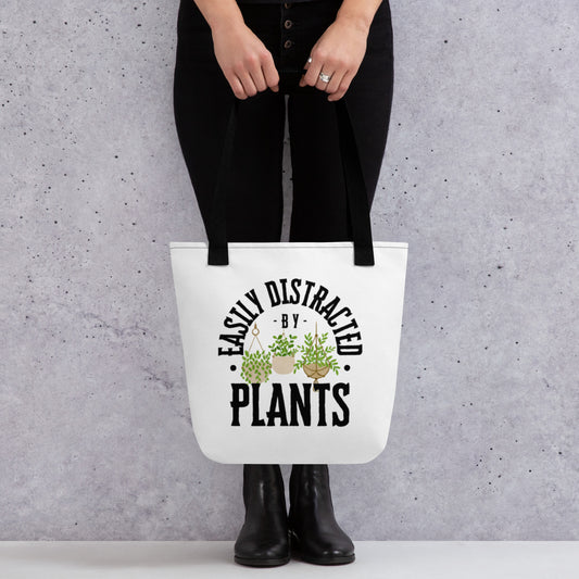 Easily Distracted By Plants Tote