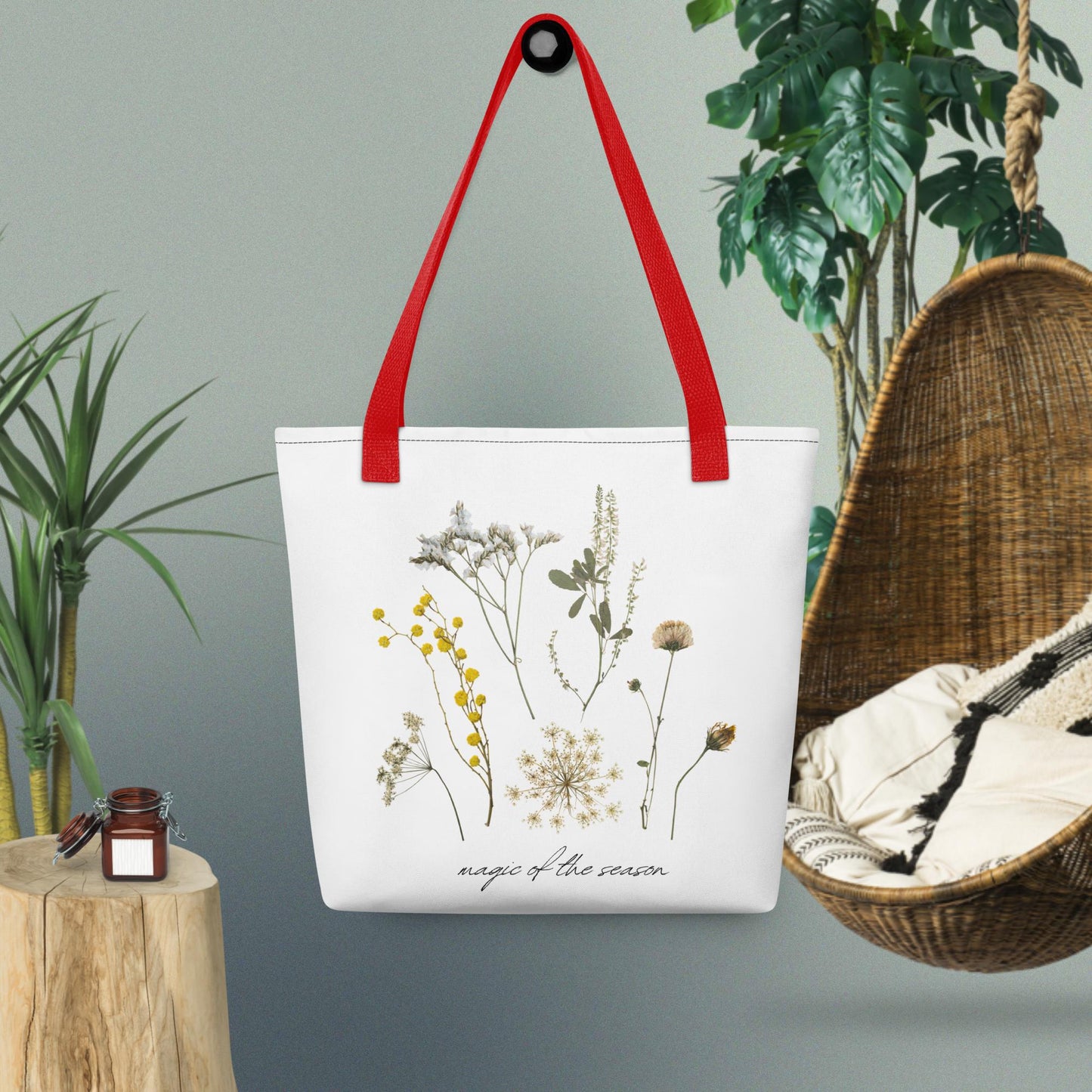 Magic of The Season Tote bag