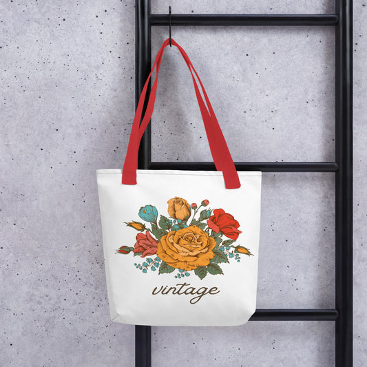 Vintage Floral Tote bag