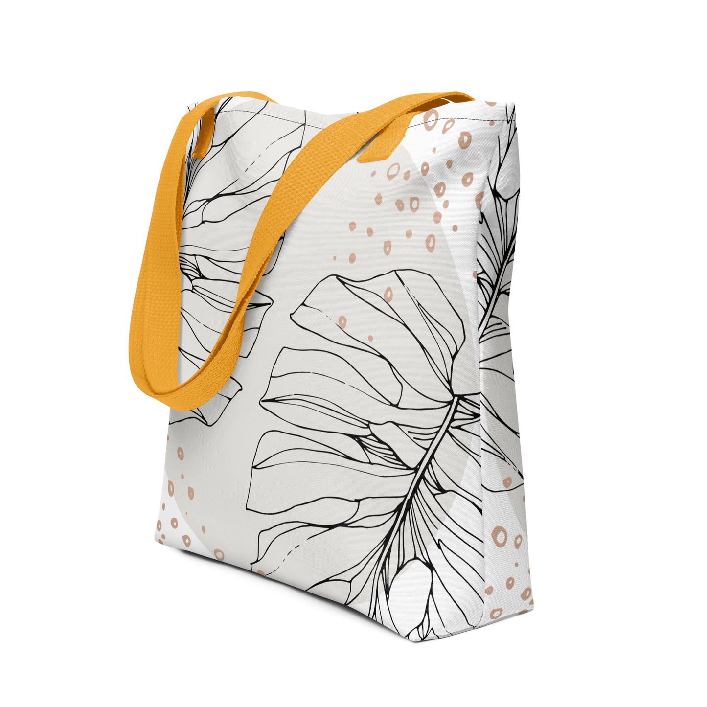 Minimalist Monstera Tote bag
