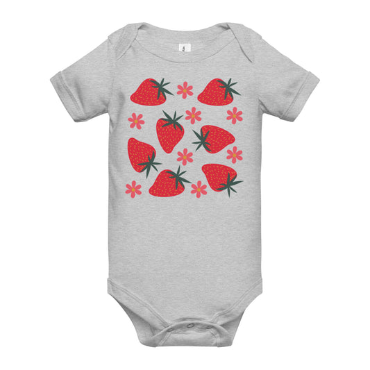 Strawberry Dreams Baby One Piece