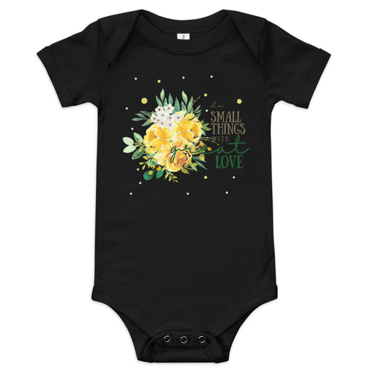 Small Things, Great Love Baby One Piece