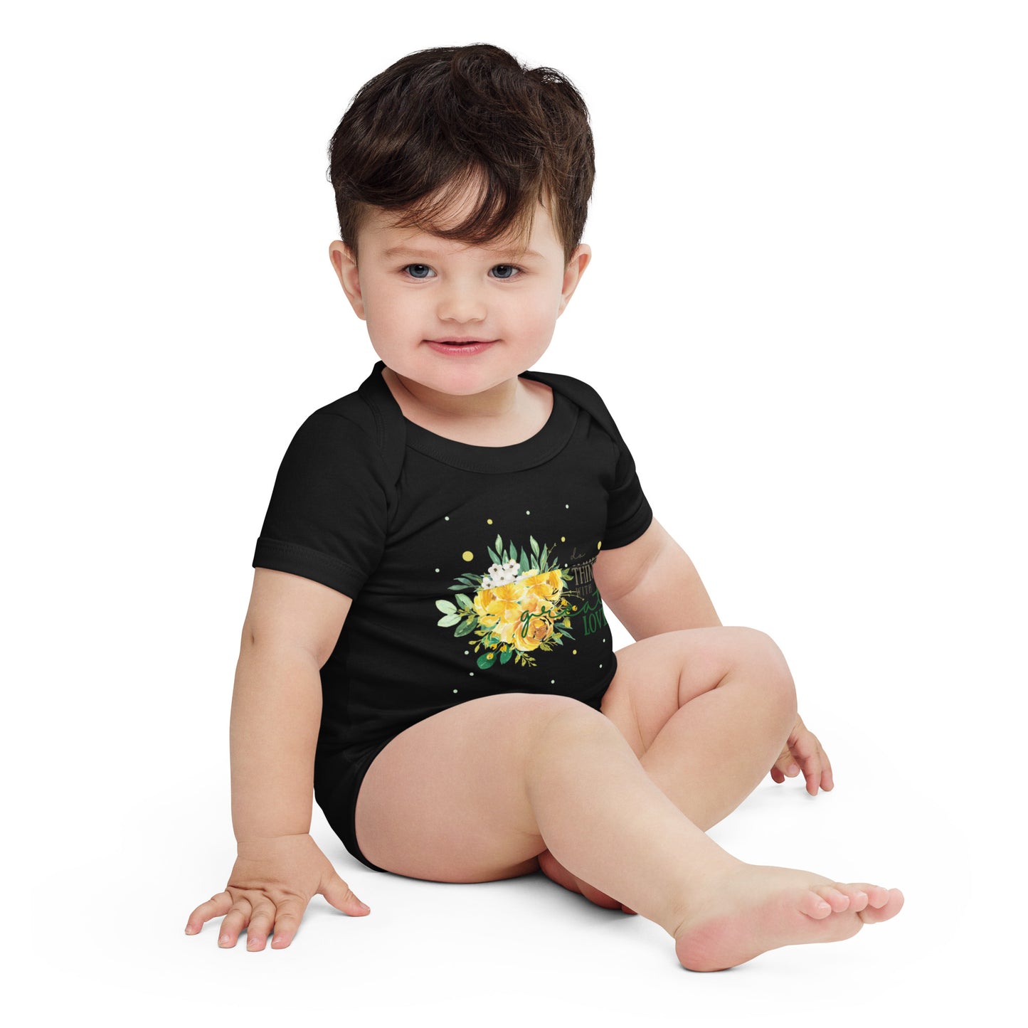 Small Things, Great Love Baby One Piece