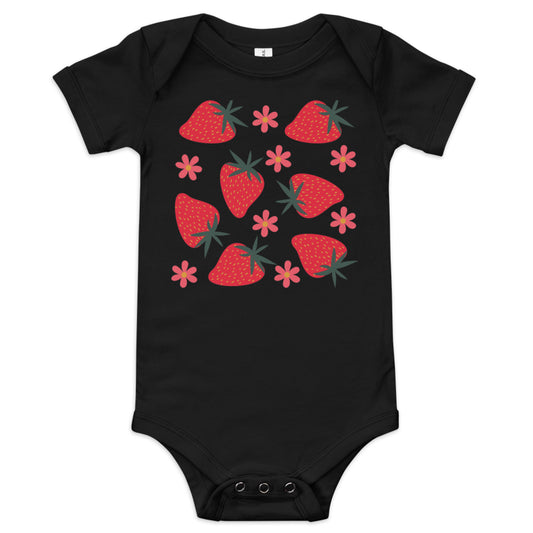 Strawberry Dreams Baby One Piece