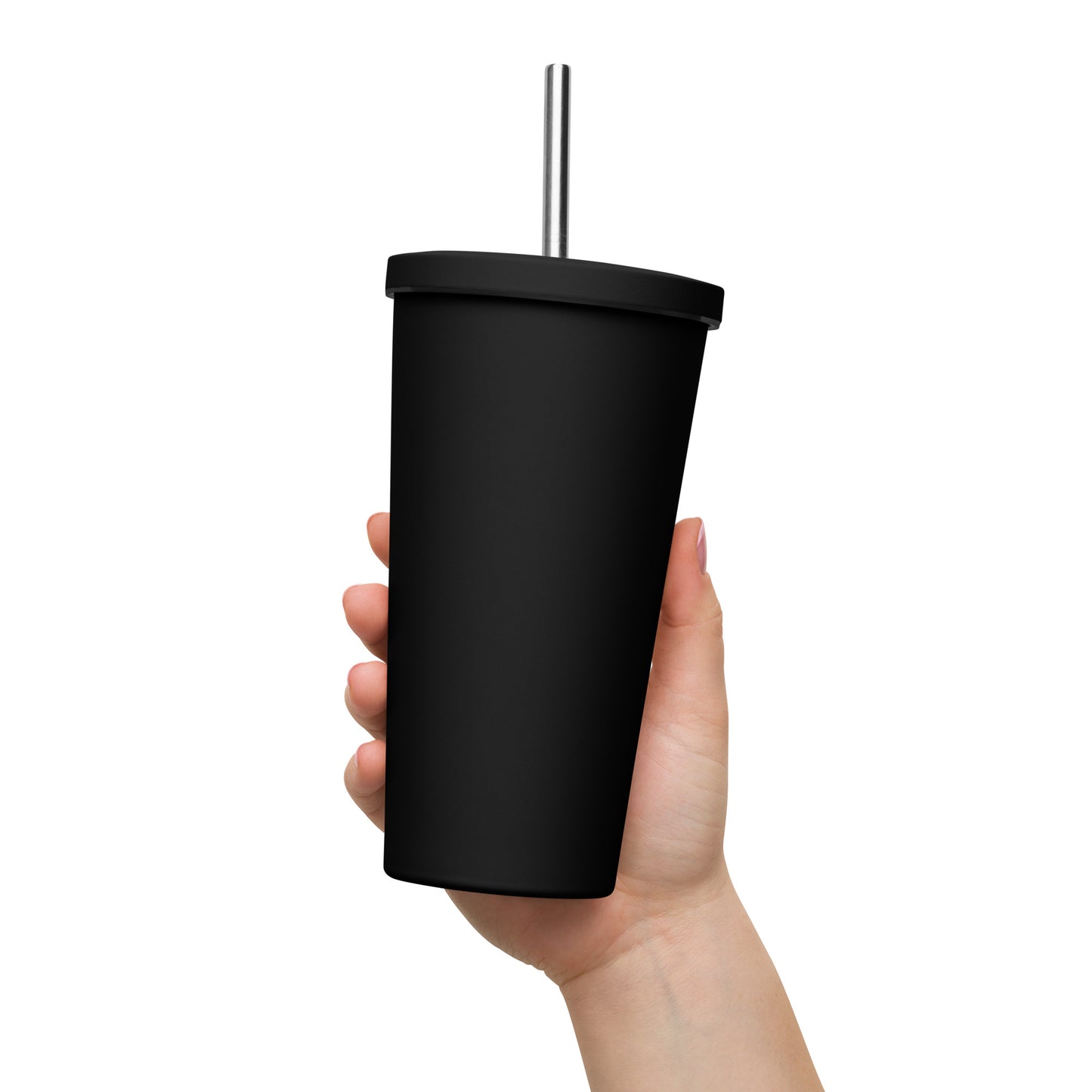 Vintage Floral 20oz Insulated tumbler with a straw