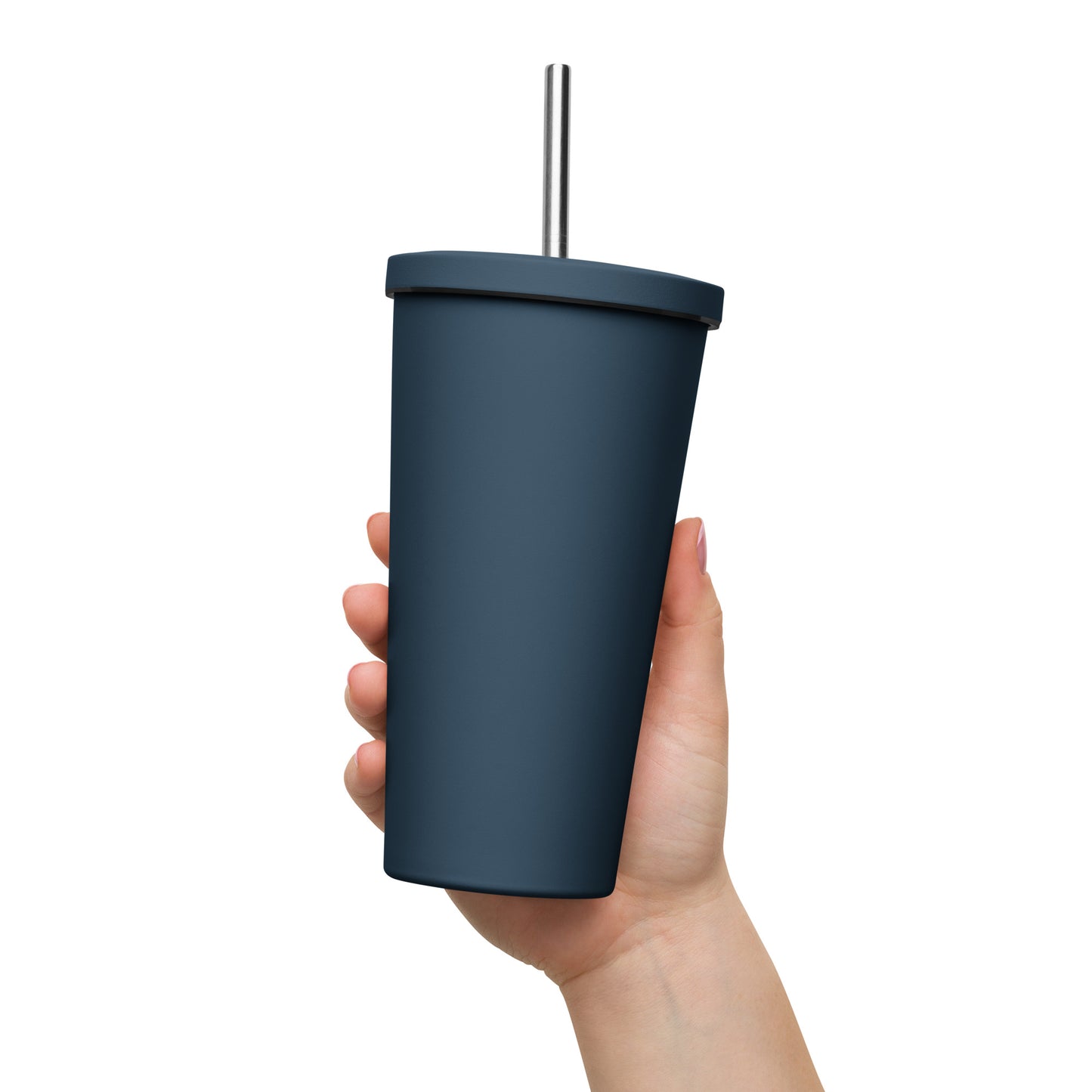 Vintage Floral 20oz Insulated tumbler with a straw