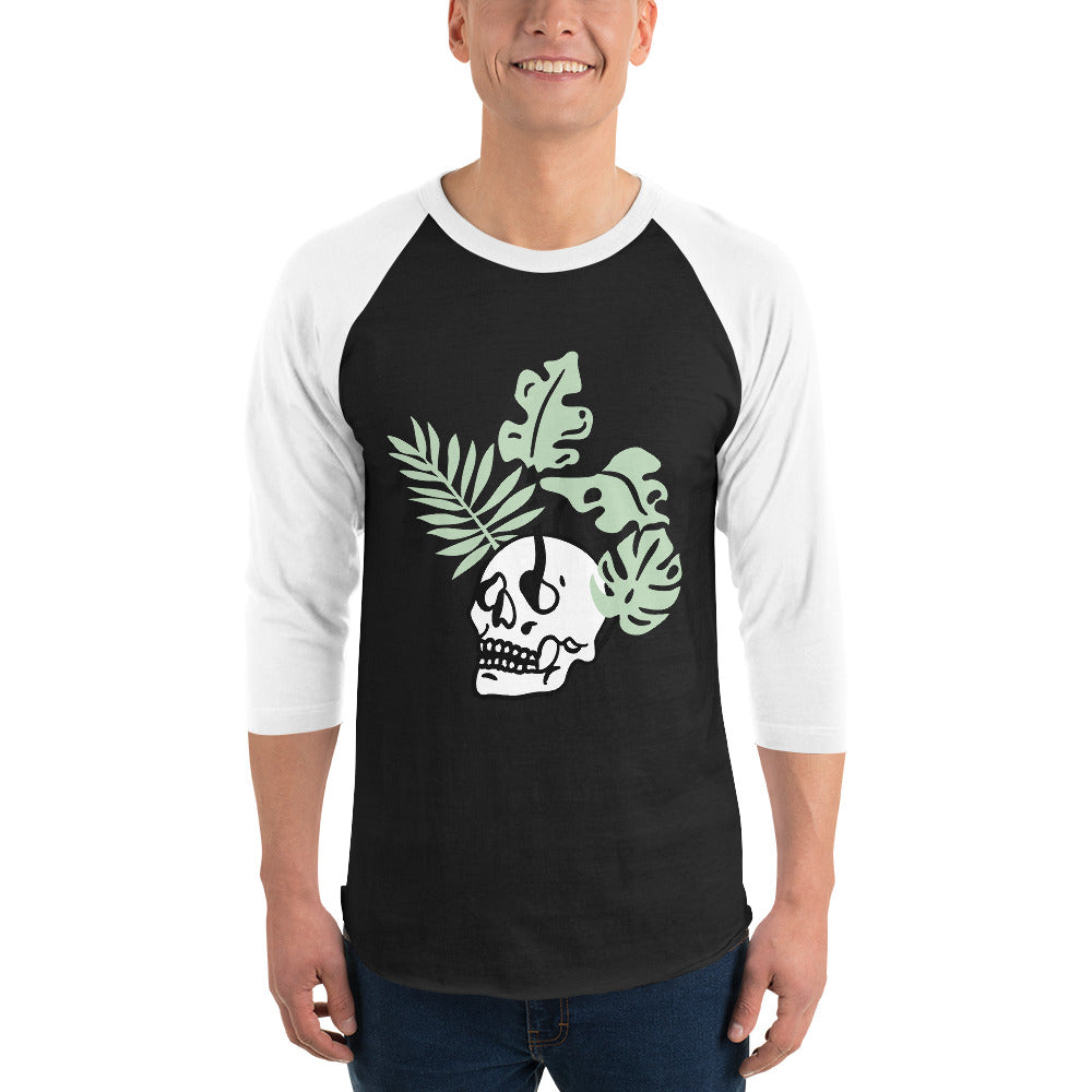 Macabre 3/4 Sleeve Raglan Shirt
