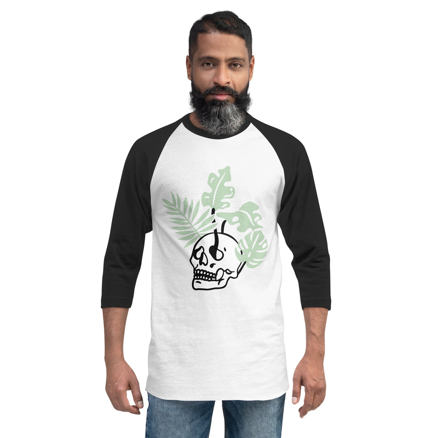 Macabre 3/4 Sleeve Raglan Shirt