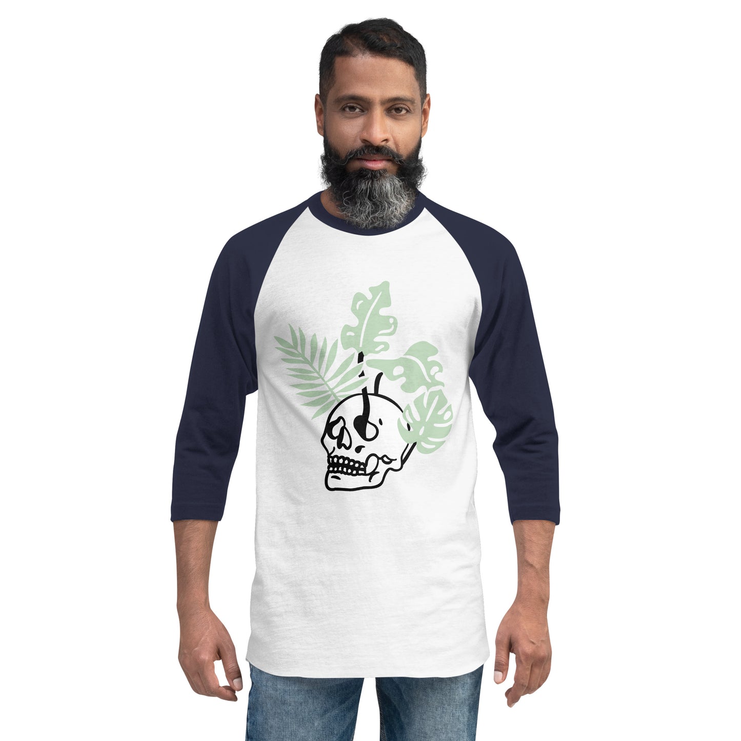 Macabre 3/4 Sleeve Raglan Shirt