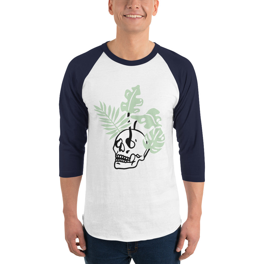 Macabre 3/4 Sleeve Raglan Shirt
