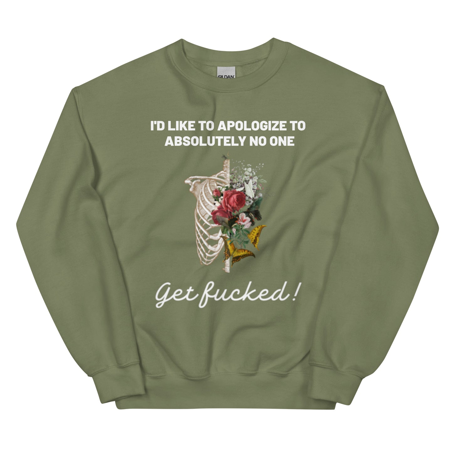 No Apologies Ladies Sweatshirt