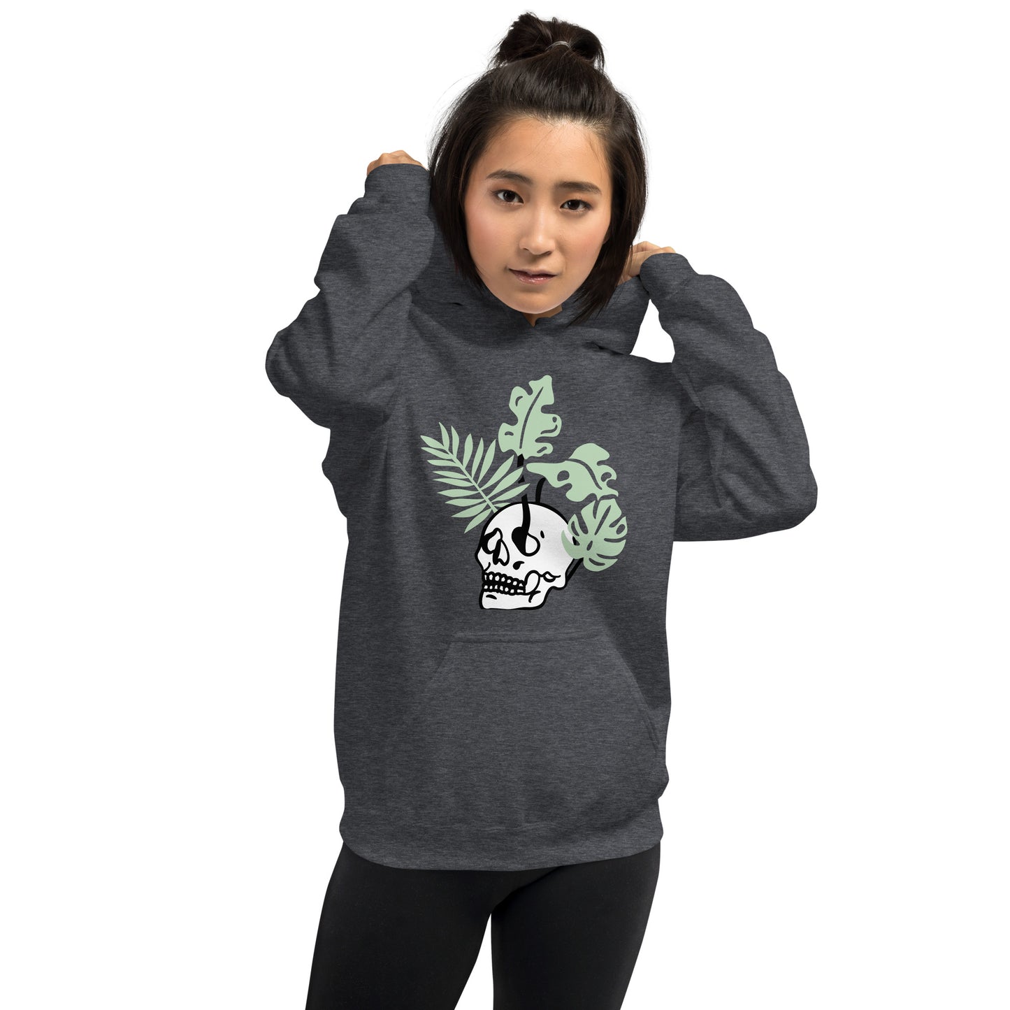 Macabre Plant Pot Sweatshirt Unisex
