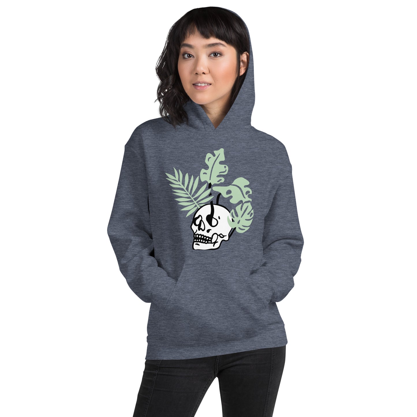 Macabre Plant Pot Sweatshirt Unisex