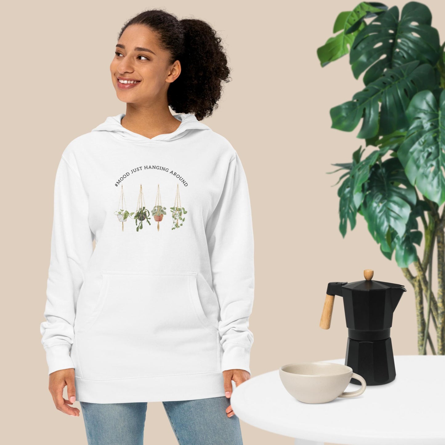 #Mood Just Hanging Around Women's Hoodie