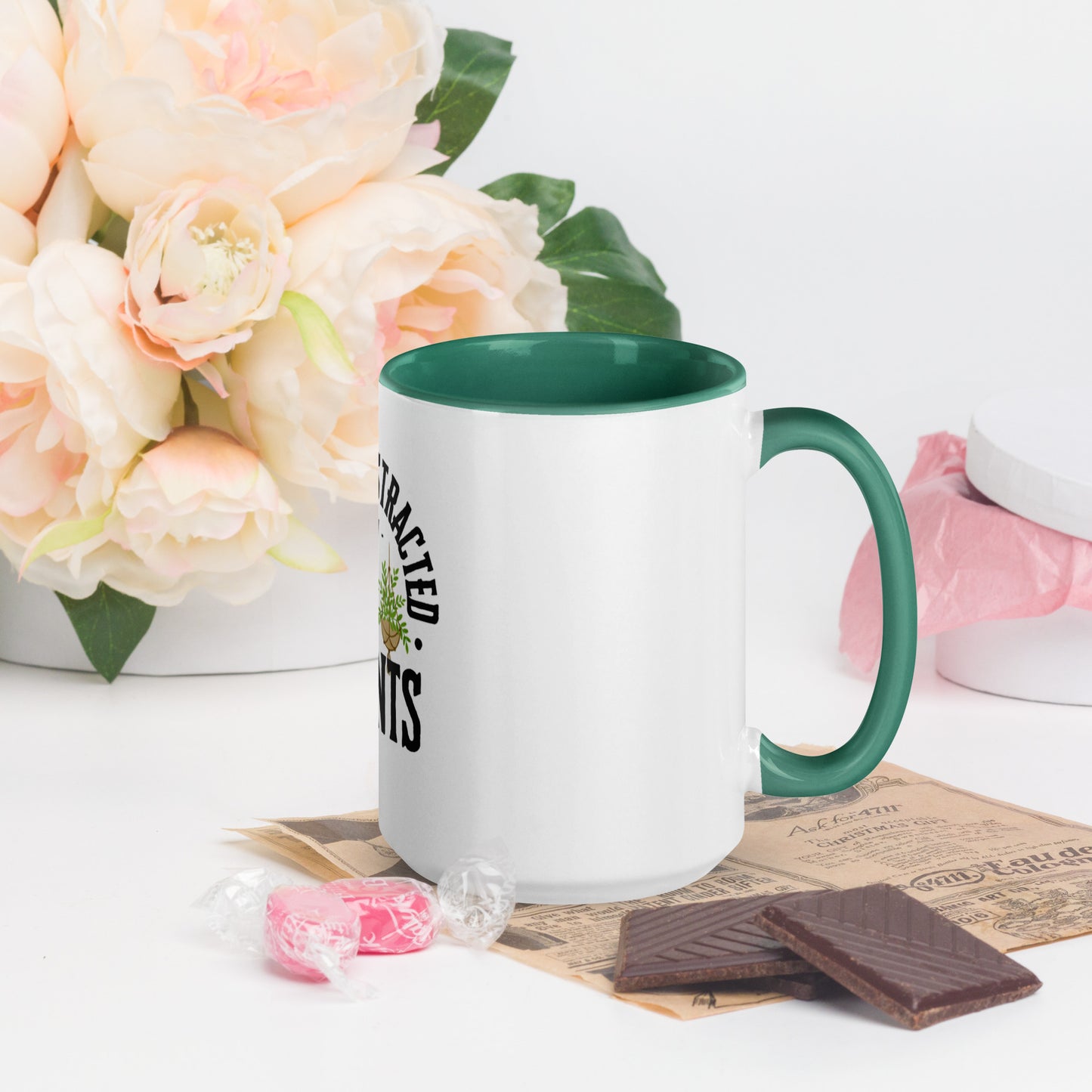Easily Distracted By Plants Mug