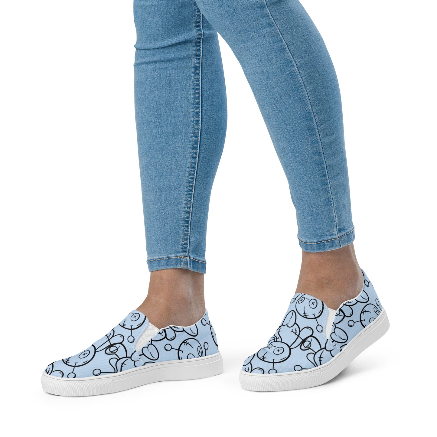 Lil Voodoo Doll Women’s Slip-on Canvas Shoes