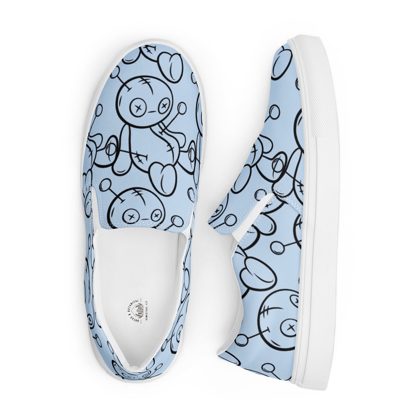 Lil Voodoo Doll Women’s Slip-on Canvas Shoes