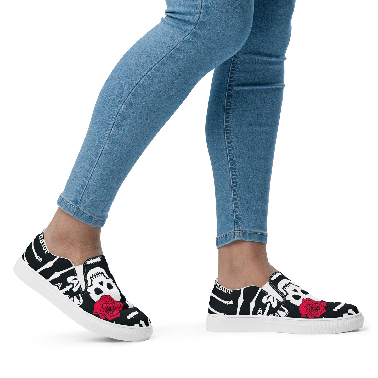 Walking Bones Women’s Slip-on Canvas Shoes